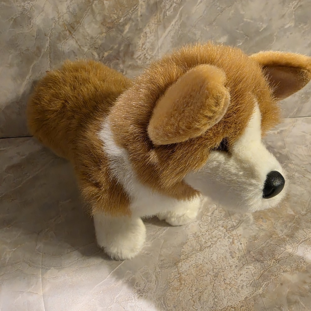 Douglas Cuddle Toys Louie the Corgi Dog Tan #1713 Soft Stuffed Animal Toy Plush